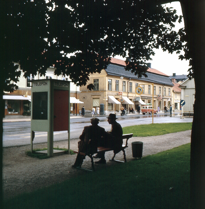 Västra Storgatan / Fruängsgatan. Fototid: 600721.