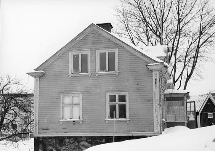 Åkersberg exteriör. Fototid: 1966.
