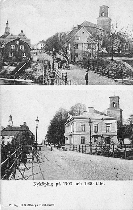 Nyköping på 1700- och 1900-talet. Fototid: 1870...