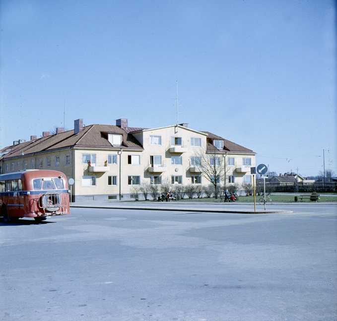 Vid Centralstation. Fototid: 1958.