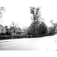 NKBFA DIB326 -
Folkungavägen mot Bruksgränd och den gamla Herrgården.