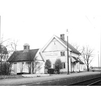 NKBFA DIB705 -
Östra Stationen, exteriör. Stationen byggdes 1915-1916 och revs 1968