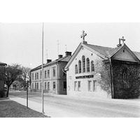 NKBFA DIB352 -
Baptistkyrkan vid Repslagaregatan. Denna byggdes 1884 men revs strax efter att denna bild kommit till
