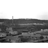 NKBFA DS1295 -
Småvilorna vid Hemgården, E4 under byggnad