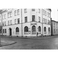 NKBFA DIB190 -
Blåbandshuset Salem vid korsningen Repslagaregatan och Brunnsgatan