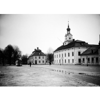 NKBFA EK01 - Stora Torget med Rådhuset, gamla Apoteket och gamla Torgbrunn