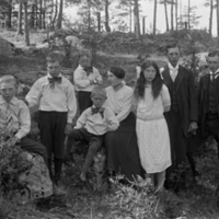 178400 004640 - Mor med sju barn, Aronsson, Västra Sund