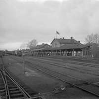178400 003846 - Järnvägsstation, Charlottenberg