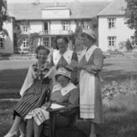 178400 006417 - Gruppfoto vid Ingesunds folkhögskola.