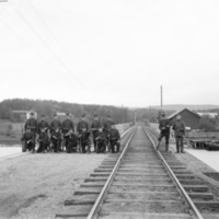 178400 003712 - Militär järnvägsbron över Jösseälven