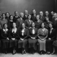 178400 008531 - Folkskolans lärarkår (stadsskolan) 1936
