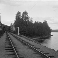 178400 003633 - Vy järnväg vid Nysockensjön