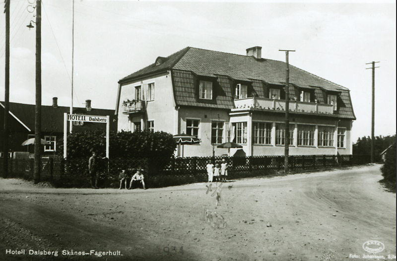 Hotell Dahlsberg 1934.