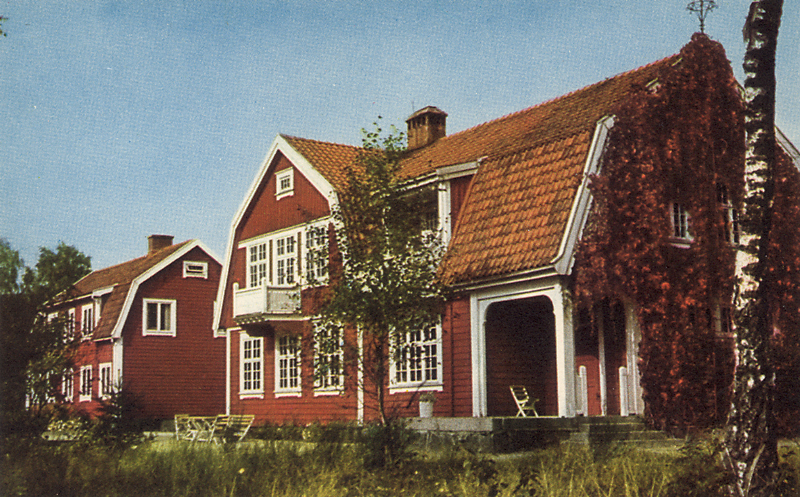 Strandhem. BV kursgård vid Hjelmsjön.