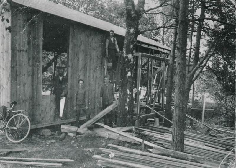 Örkelljunga Skyttepaviljong revs 1920.