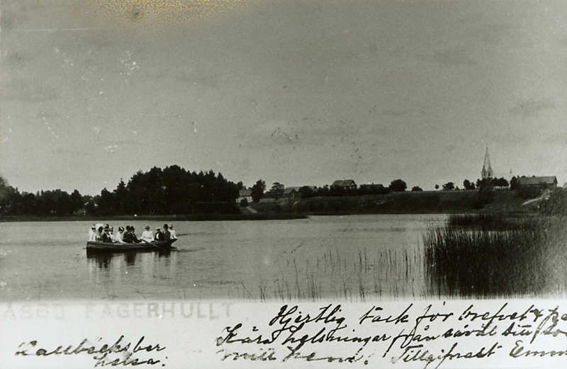 Roddtur på Fedingesjön 1901.