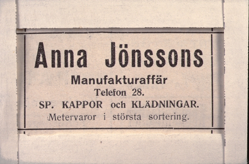 Anna Jönssons