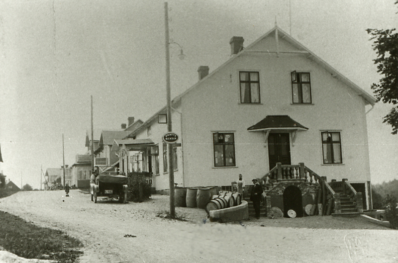 E. O. Hallbäcks affär 1921.