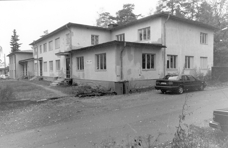Hus nr 63 på Barkarby flygfält (F 8). Användes ...