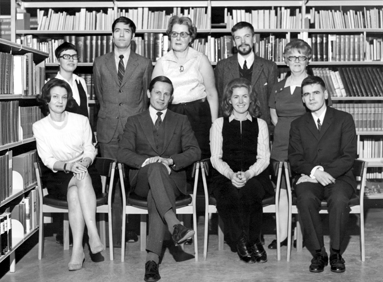 Biblioteksstyrelsen 1968-1971.