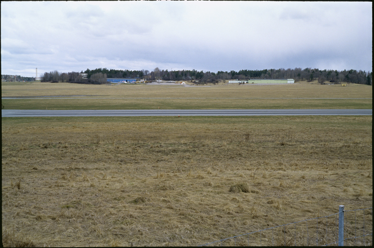 Barkarby flygfält.