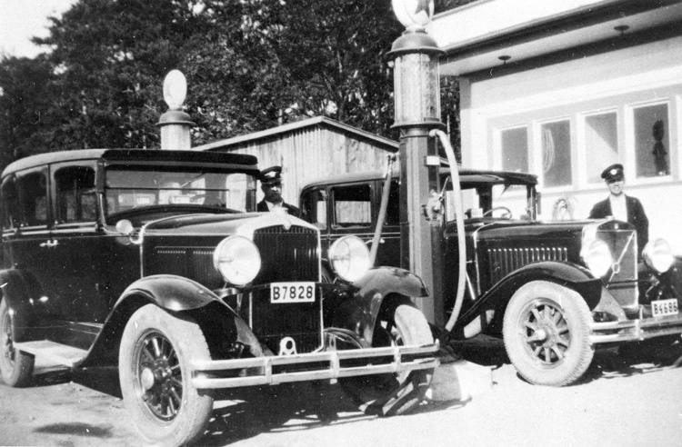 Barkarby bilstation, från 1937 Barkarby bilverk...