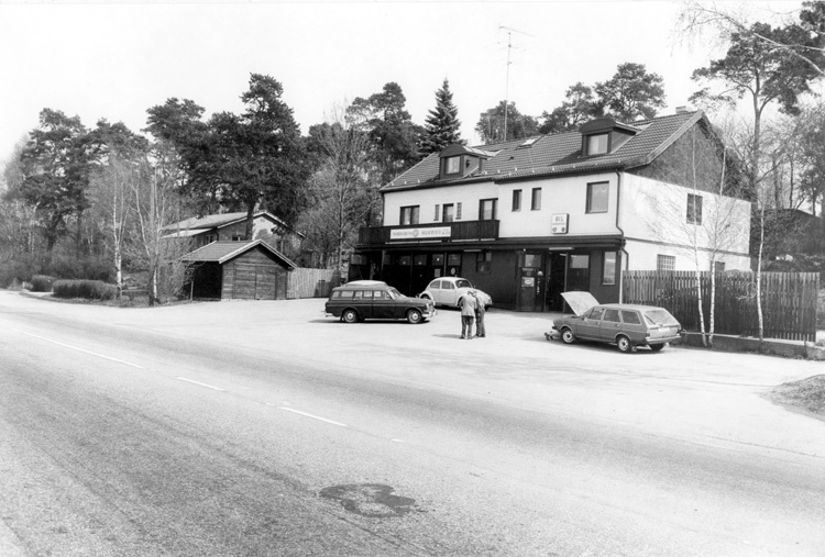 Barkarby. Från korsningen Enköpingsvägen - Norr...