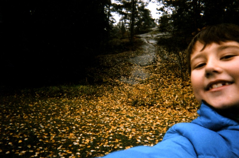 Selfie med skogen