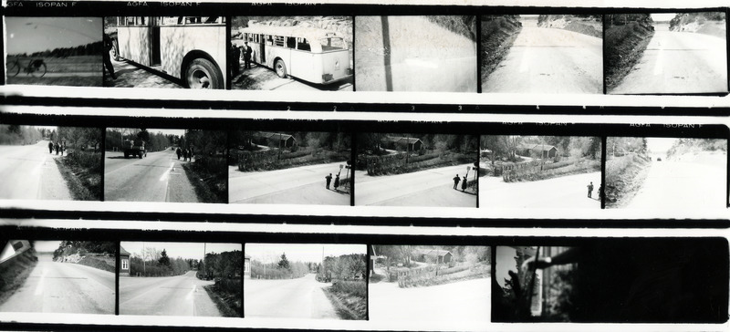 Trafikolycka Dragonbacken Januari  1947