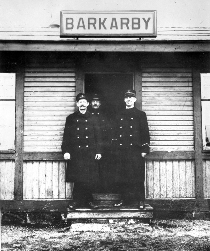 Barkarby järnvägsstation. 