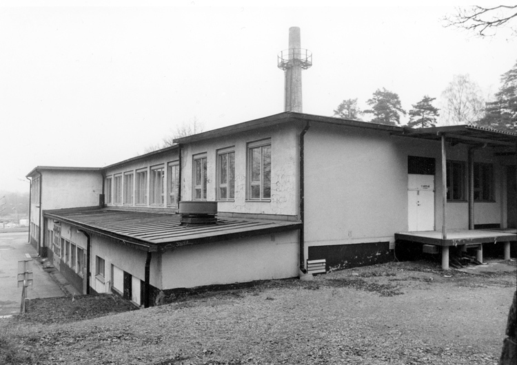 Hus nr 65 på Barkarby flygfält (F 8). Användes ...