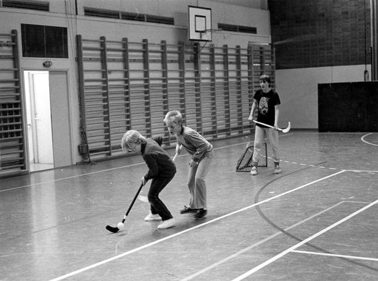 Jakobsbergs sporthall. Vintersportpalatset 1986...