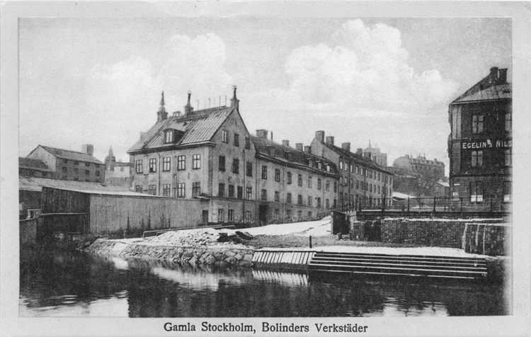 Bolinders Verkstäder, Stockholm.