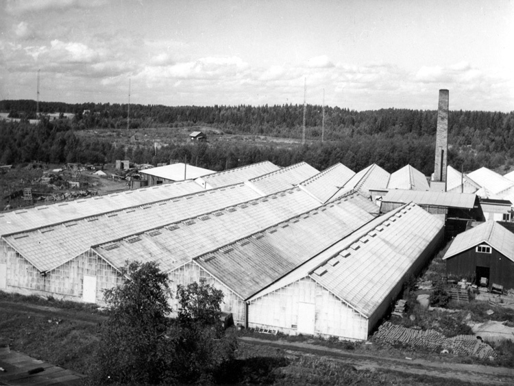 Trädgårdsbruk i Skälby.