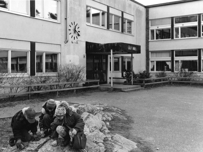 Nybergskolan i Jakobsberg. 