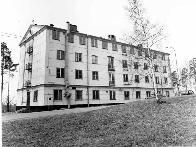 Ungkarlshotellet i Kallhäll. 
