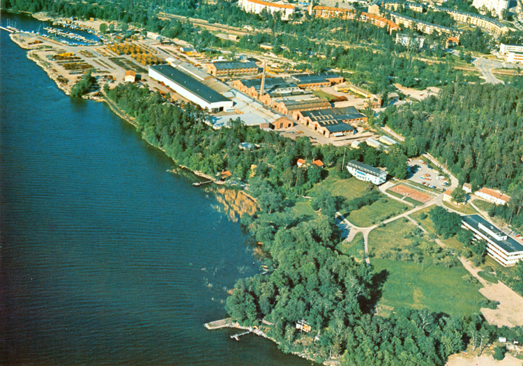 Kallhälls västra industriområde.