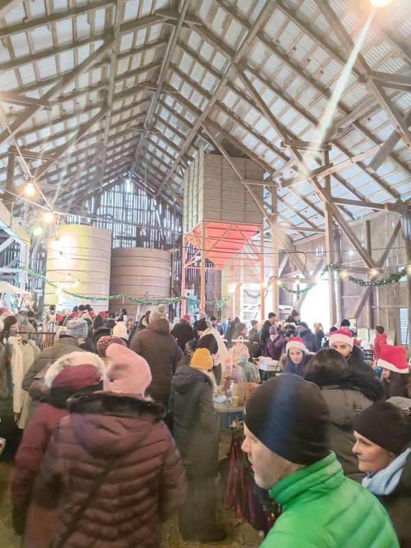 Julmarknad på Görväln