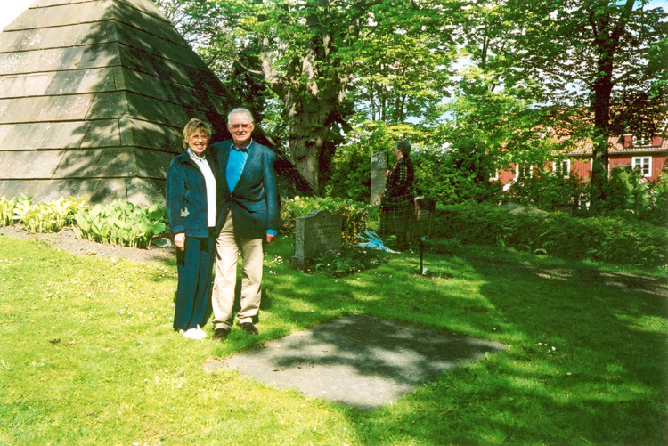 Bo Carlström och hustrun Birgit
