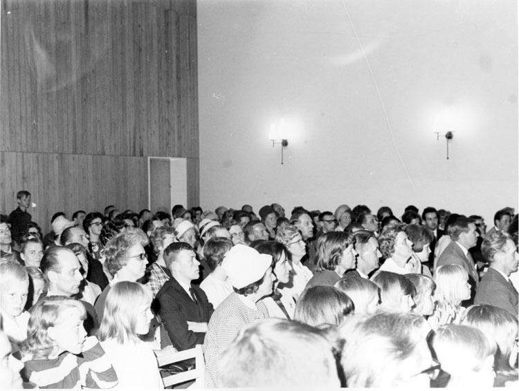 Musikskolan. Publiken vid våravslutningen 1965.