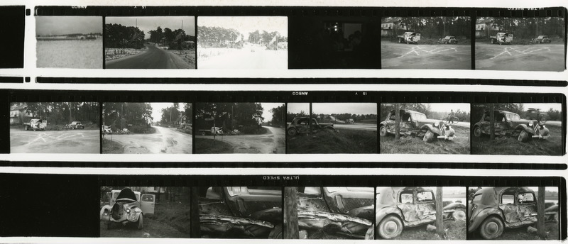 Trafikolycka Barkarby 1947