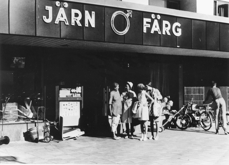Jakobsbergs Järn- och Färghandel vid Standargrä...