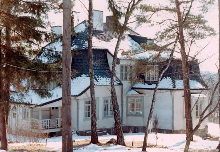 Stäket. Villa Trappeberg vid Bonäsvägen. Villan...