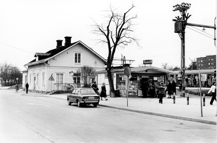 Jakobsbergs station. Bild tagen från Ynglingavä...