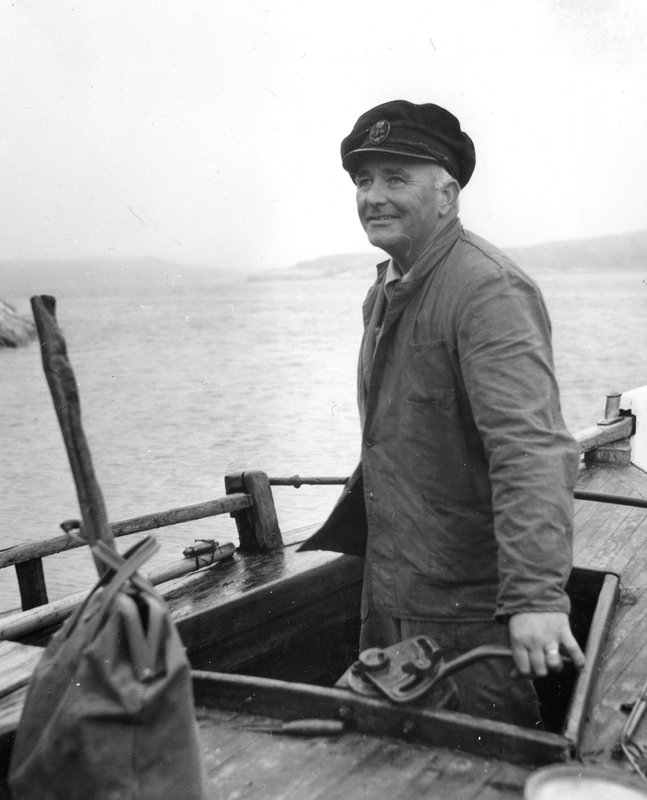 001111 - Ivar Vineberg, tulltjänsteman, badbåtsskeppare
