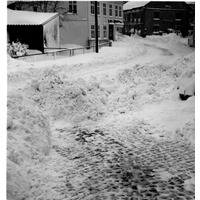 001275 - Snö utanför Severins affär