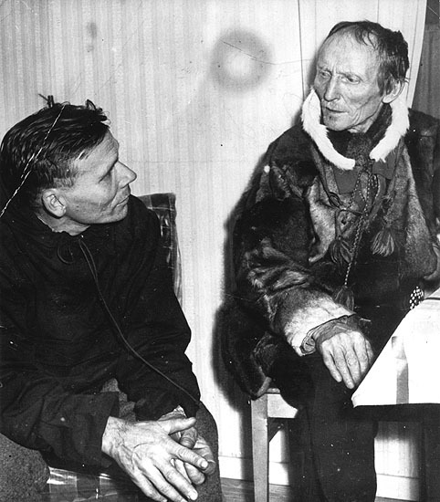 Oskar Persson och Per Tomasson Skum född 1887 i...