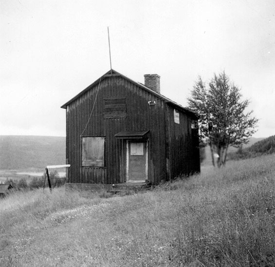 Magnus Svenssons gamla stuga i Klimpfjäll.