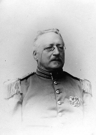Porträtt av Överstelöjtnanten Wilhelm Stolpe. S...
