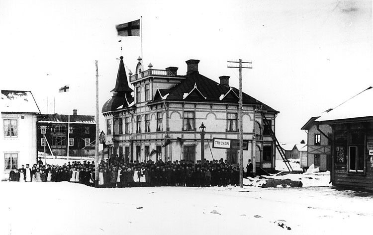 Gustaf Adolfs festen i Åsele den 6/11 1905.